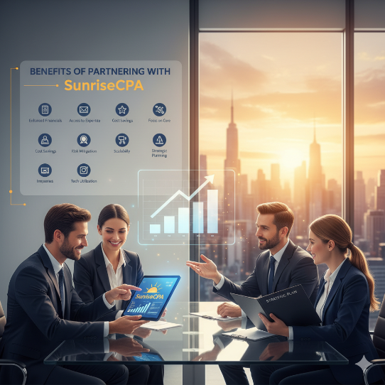 Benefits of Partnering with SunriseCPA